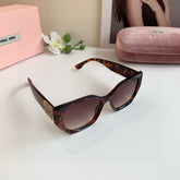 Gold Feature Brown Sunglasses