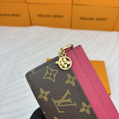 Fuchsia Edge Card Holder