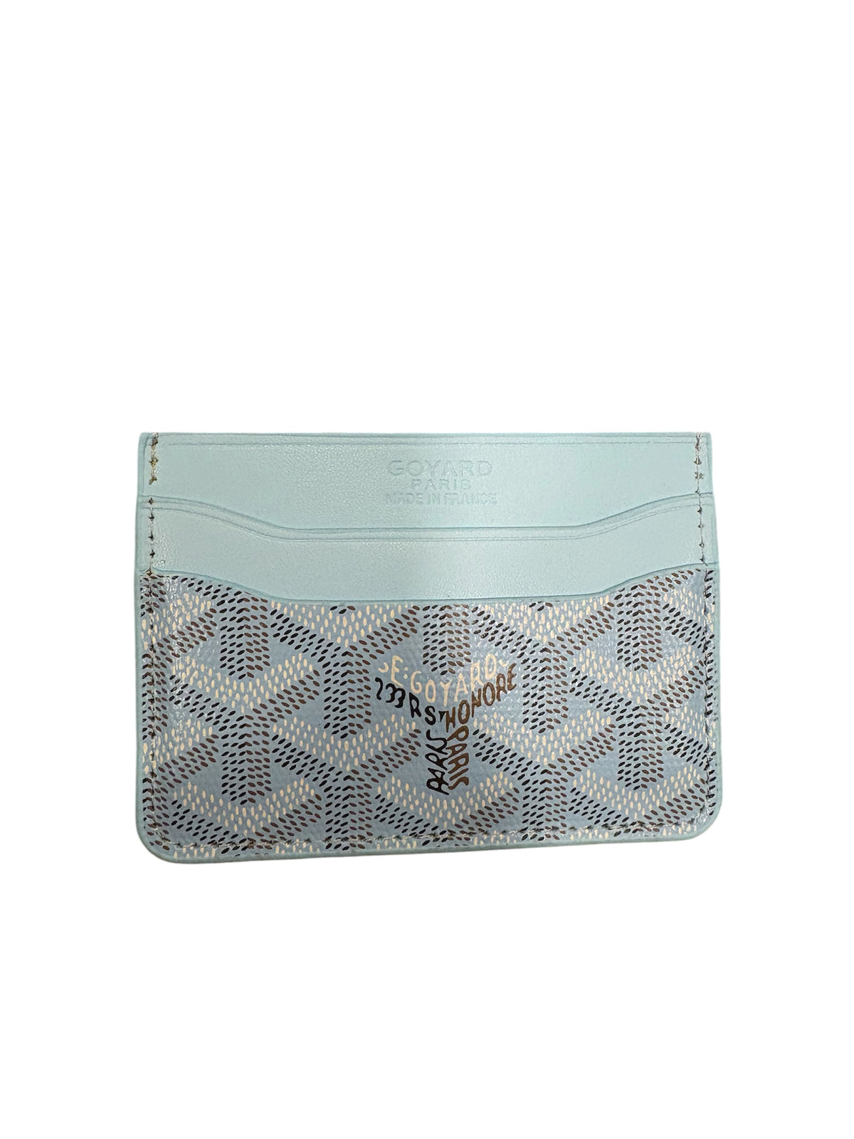 Printed Cardholder (Light Blue)