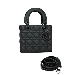 Small Lady Charm Bag (Matte Black)