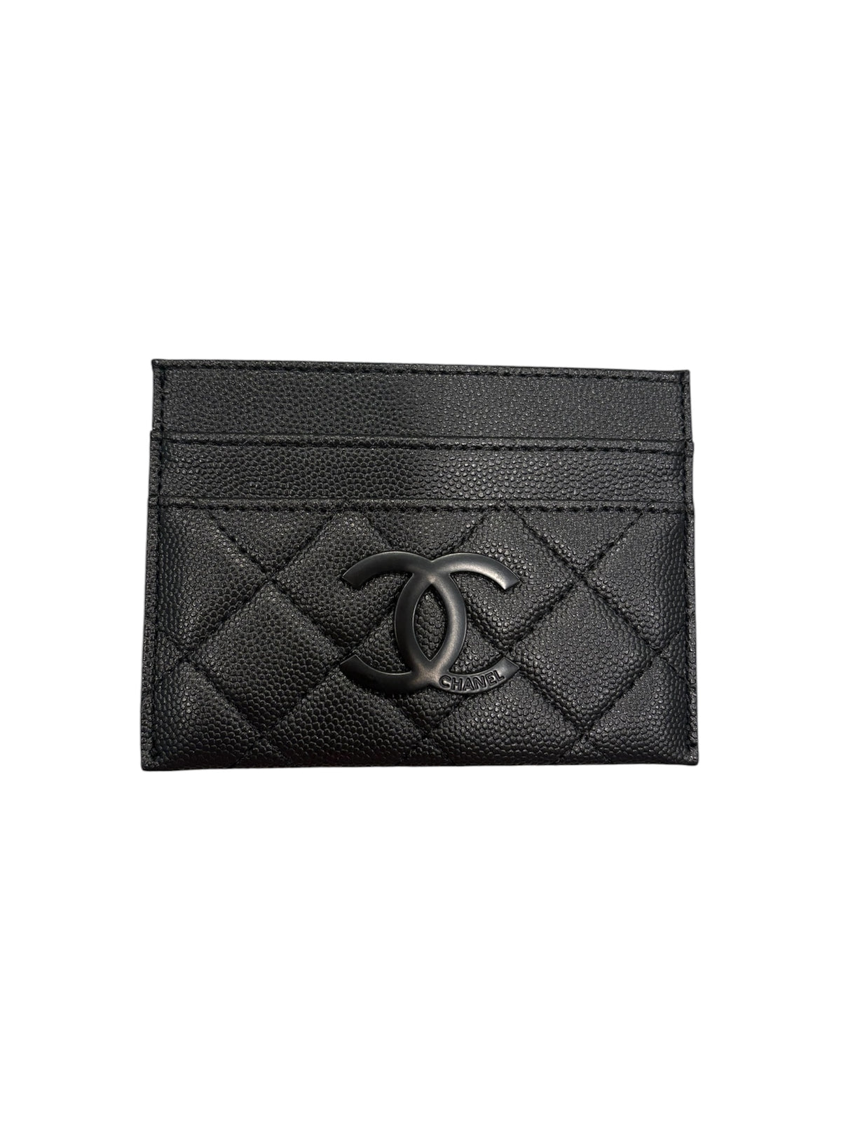 Black Quilted Cardholder