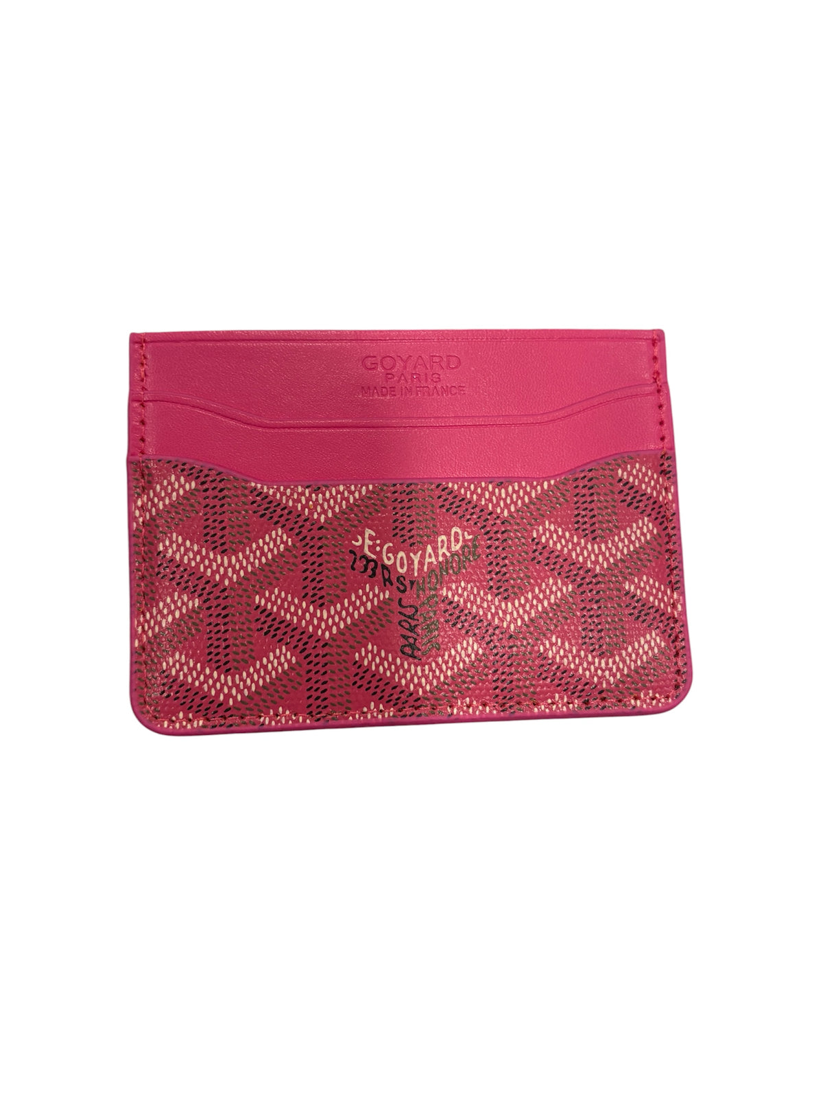 Printed Cardholder (Hot Pink)