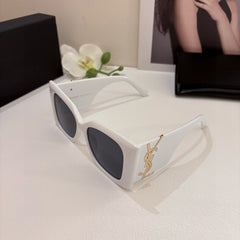 Gold Accent Ivory Sunglasses