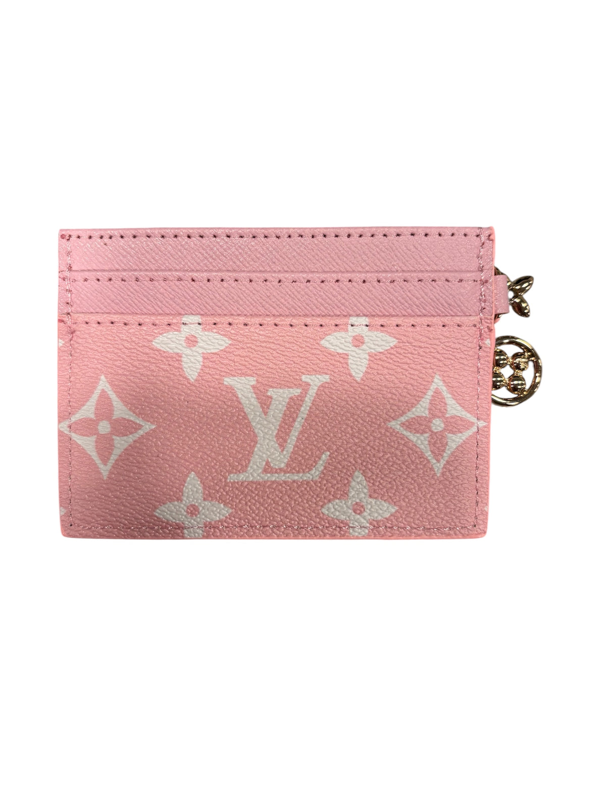 LV Pink Monogram Cardholder