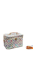 Vanity Case (White Multicolor) (Size 30cm)